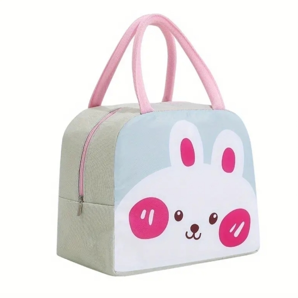 Cute Cartoon Rabbit Animal Bento Bag